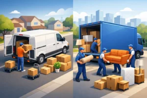 Man and Van vs Removals: Which Fits?